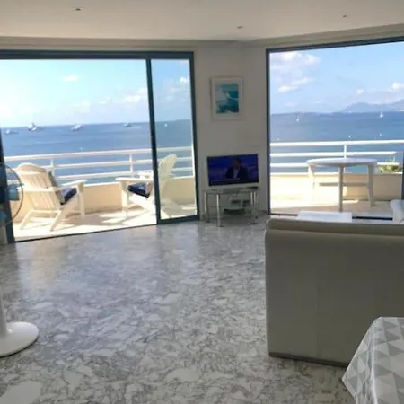 Apartmán Avec Vue Exceptionnelle Et 6 Couchages Juan-les-Pins